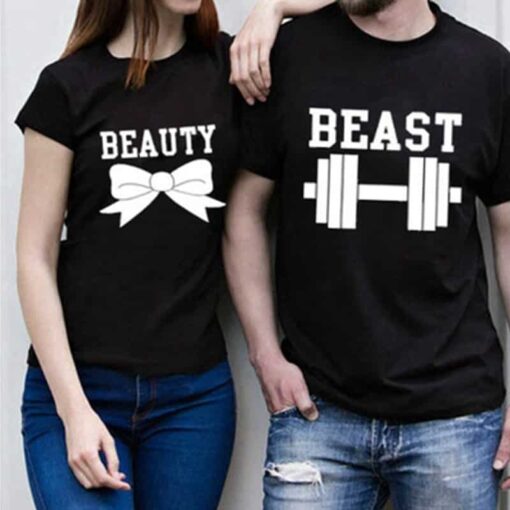 CoupleStar Beauty Beast Shirts