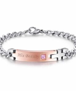 CoupleStar His Beauty Her Beast Bracelets [Set of 2]