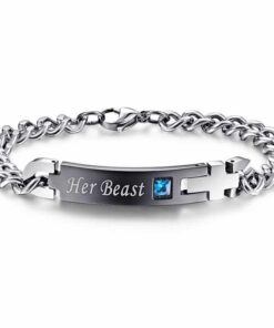 CoupleStar His Beauty Her Beast Bracelets [Set of 2]