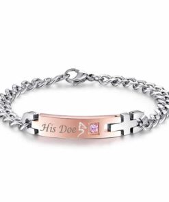 CoupleStar His Doe Her Buck Couple Bracelets [Set of 2]