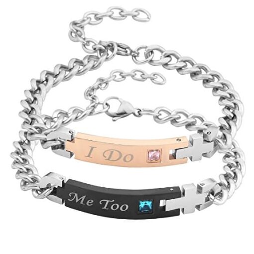 CoupleStar Valentines Day Gifts, I Do Me Too Bracelets