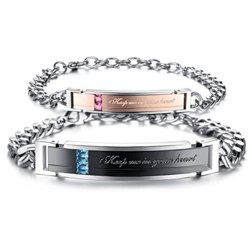 CoupleStar Keep Me In Your Heart Bracelets