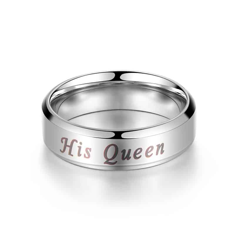 His Queen Her King Promise Rings Couplestar