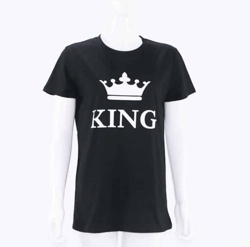 CoupleStar King Queen Matching Couple Shirts