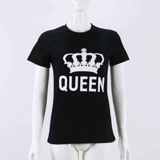 CoupleStar King Queen Matching Couple Shirts