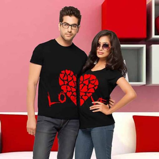 CoupleStar Matching Couple Love Heart Shirts