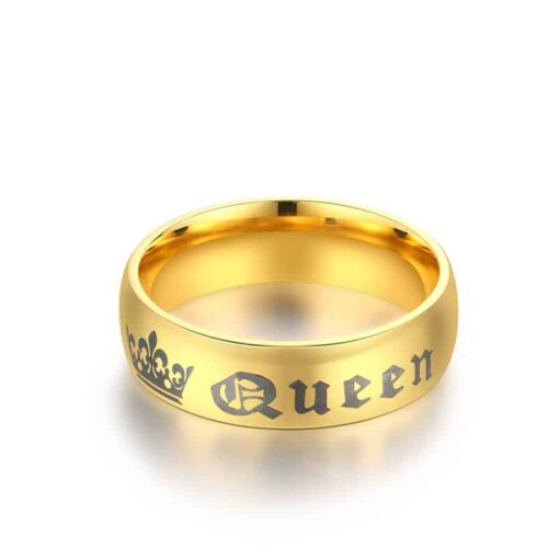 CoupleStar King and Queen Wedding Band Set Ring