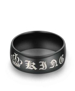 CoupleStar King and Queen Wedding Band Set Ring