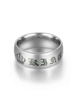 CoupleStar King and Queen Wedding Band Set Ring