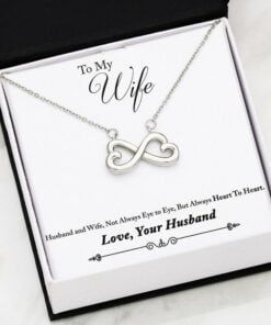 CoupleStar HUSBAND TO WIFE- INFINITY HEART NECKLACE