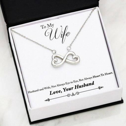 CoupleStar HUSBAND TO WIFE- INFINITY HEART NECKLACE