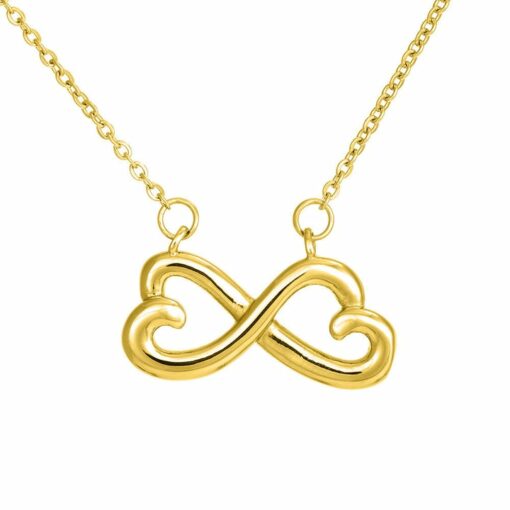 CoupleStar HUSBAND TO WIFE- INFINITY HEART NECKLACE