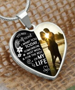 CoupleStar Personalized Necklace Gift For Wife & Girlfriend -Personalized Photo