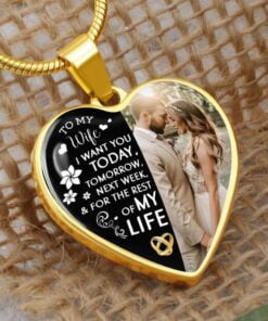 CoupleStar Personalized Necklace Gift For Wife & Girlfriend -Personalized Photo