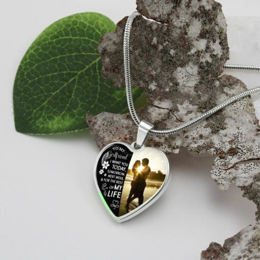 CoupleStar Personalized Necklace Gift For Wife & Girlfriend -Personalized Photo